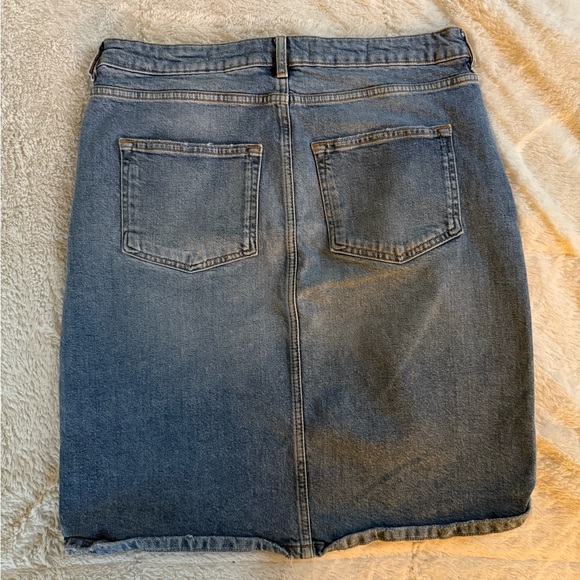 Pilcro and the Letterpress Anthropologie Denim Skirt Size 14 - Picture 4 of 5